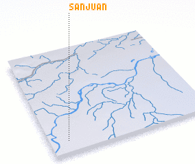 3d view of San Juan