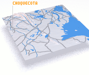 3d view of Choquecota