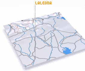 3d view of La Leona