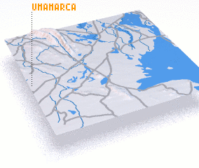 3d view of Umamarca