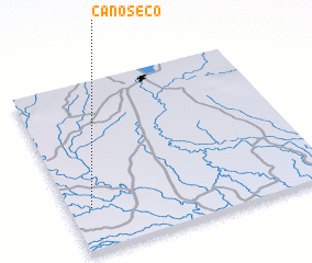 3d view of Caño Seco