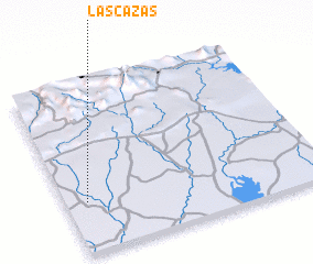 3d view of Las Cazas