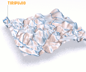 3d view of Tiripujio