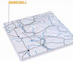 3d view of Grimes Mill