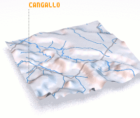 3d view of Cangallo