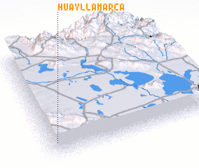 3d view of Huayllamarca