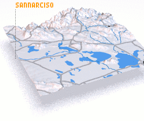 3d view of San Narciso