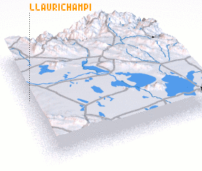 3d view of Llaurichampi