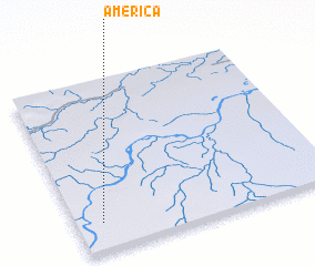 3d view of América