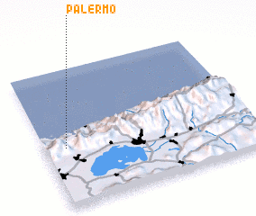 3d view of Palermo