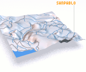 3d view of San Pablo