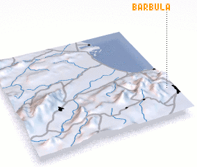 3d view of Bárbula