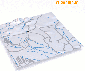 3d view of El Pao Viejo