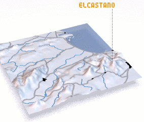 3d view of El Castaño