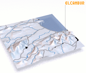 3d view of El Cambur