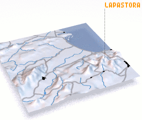 3d view of La Pastora