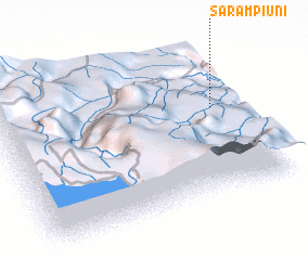 3d view of Sarampiuni