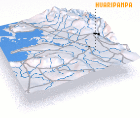 3d view of Huaripampa