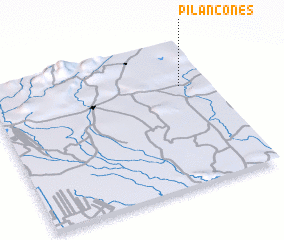 3d view of Pilancones