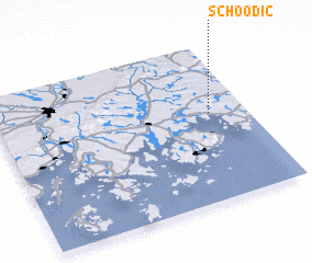 3d view of Schoodic