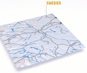 3d view of Sweden