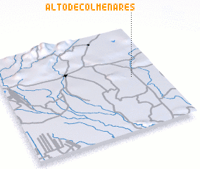 3d view of Alto de Colmenares