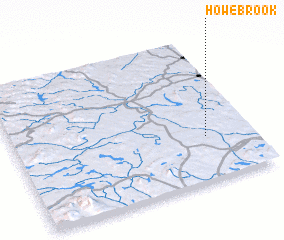 3d view of Howe Brook