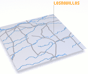 3d view of Los Novillos