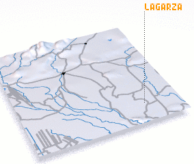 3d view of La Garza