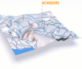 3d view of Achiquiri