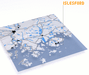 3d view of Islesford