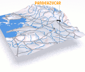 3d view of Pan de Azúcar