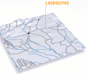 3d view of Los Pocitos