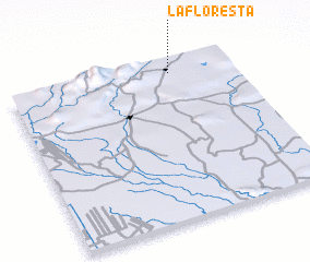 3d view of La Floresta