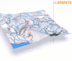 3d view of Llapapata