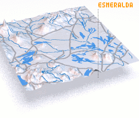 3d view of Esmeralda