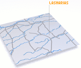 3d view of Las Marias