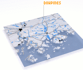 3d view of Dow Pines