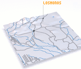 3d view of Los Monos