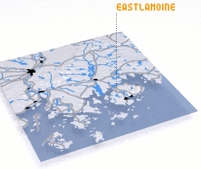 3d view of East Lamoine