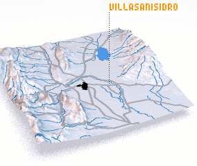 3d view of Villa San Isidro