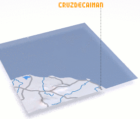 3d view of Cruz de Caimán