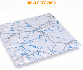 3d view of Knowles Corner