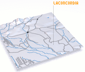 3d view of La Concordia