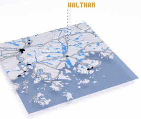 3d view of Waltham