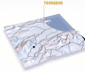 3d view of Tronador