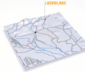 3d view of Las Palmas