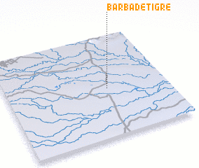 3d view of Barba de Tigre