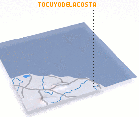 3d view of Tocuyo de La Costa