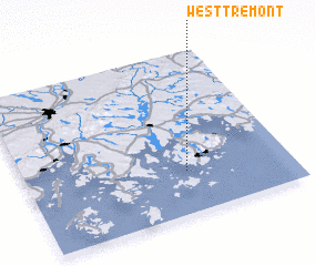 3d view of West Tremont